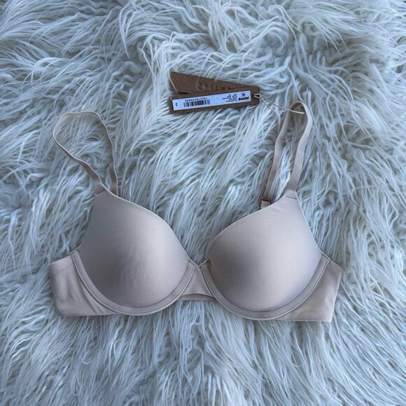 Skims Fits Everybody T-Shirt Bra Sand Size 34A - Picture 2 of 7